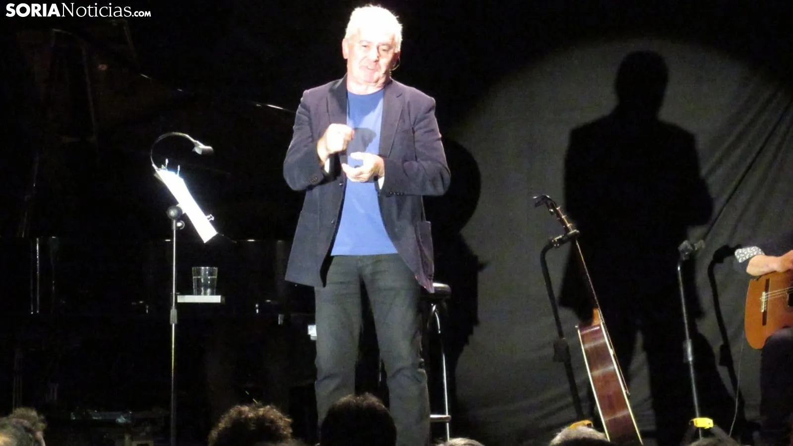 Víctor Manuel en Fuentelsaz.