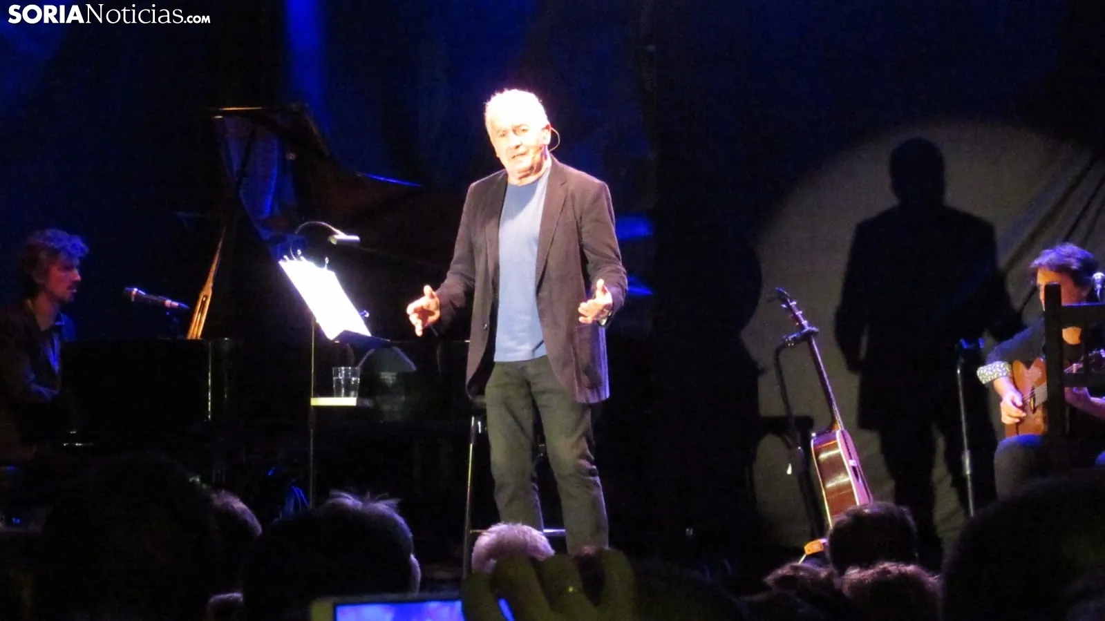 Víctor Manuel en Fuentelsaz.