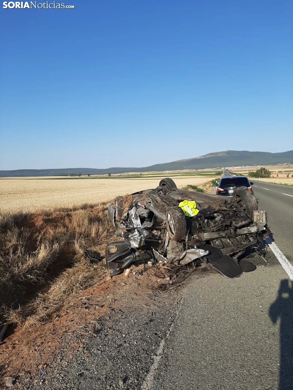 Accidente en la N122.
