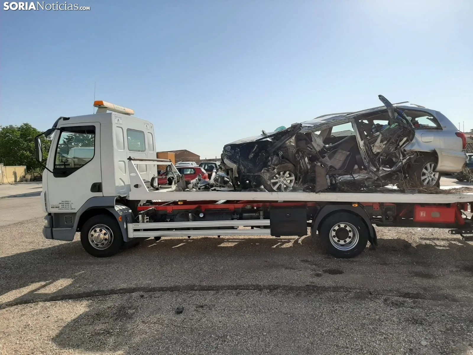 Accidente en la N122.