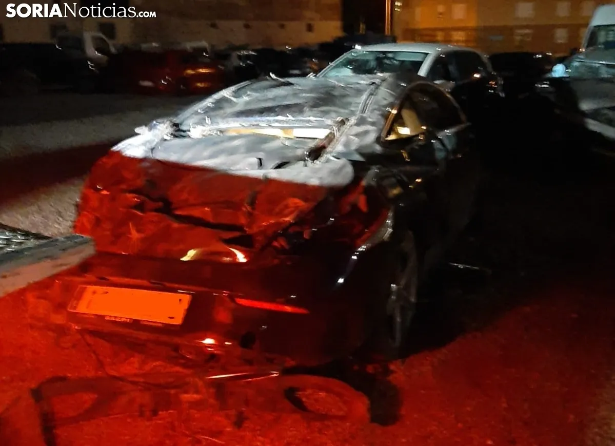 Accidente en la CL-101.
