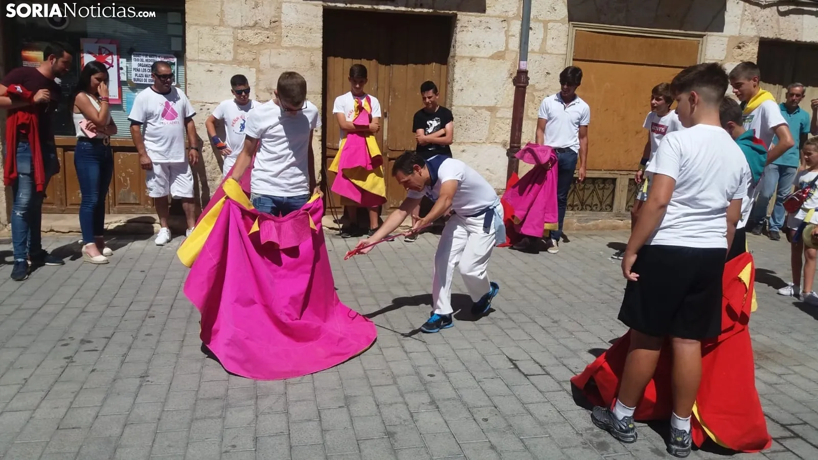 Clase de Toreo de Salón en El Burgo de Osma