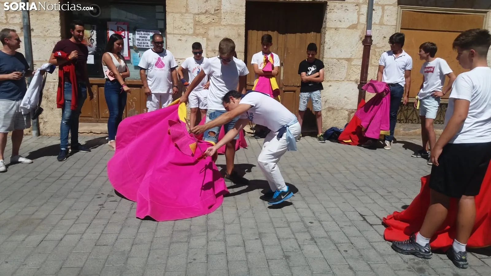 Clase de Toreo de Salón en El Burgo de Osma