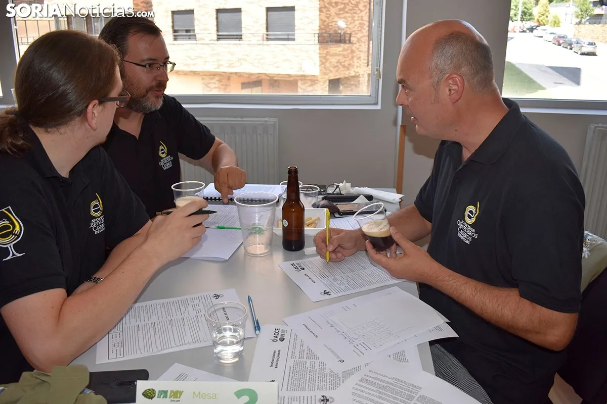Cata del concurso nacional del 'IPA Day'.
