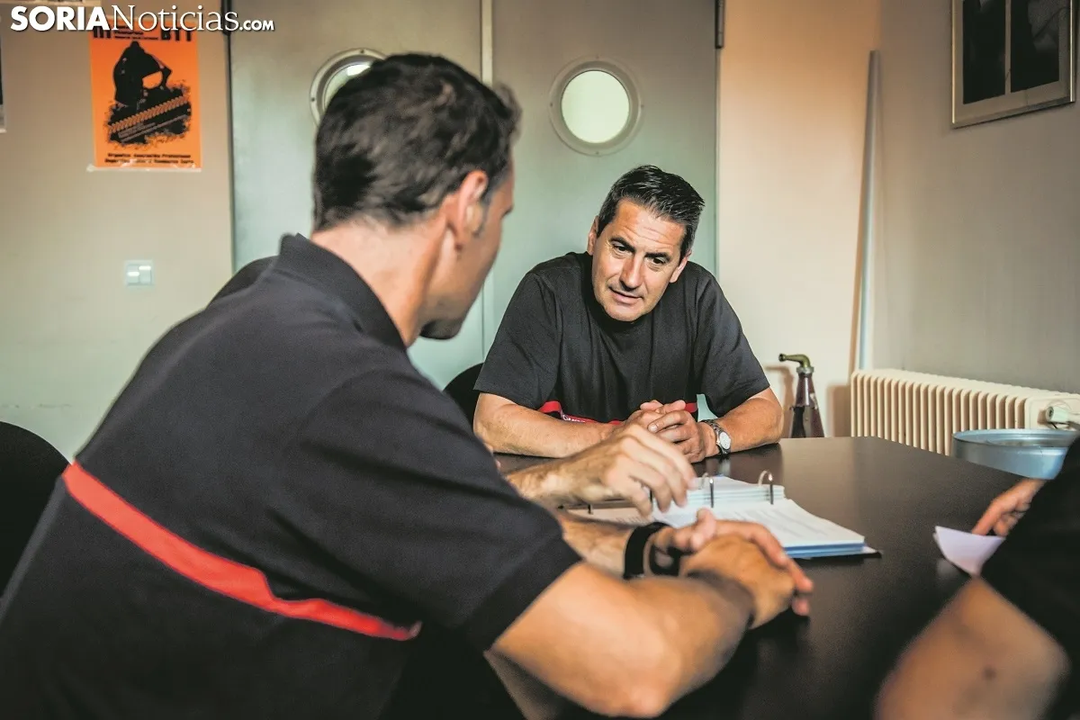 Un día con los Bomberos de Soria. Carmen de Vicente
