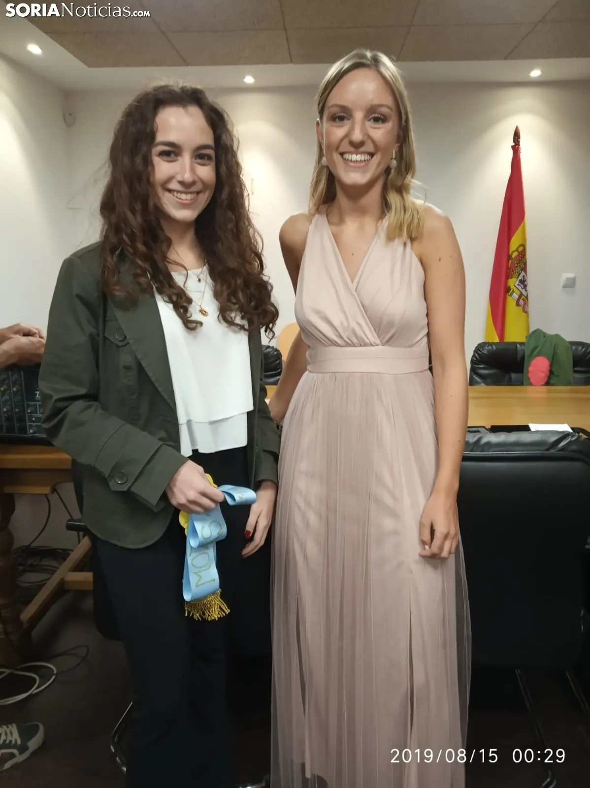 Inicio de la fiesta en Valdeavellano de Tera con la lectura del pregón. SN