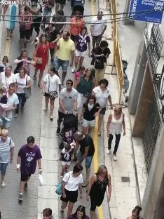 Una imagen del arranque festivo en Ágreda. /SN