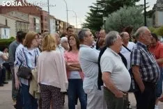 Caldereta popular en la plaza de toros de El Burgo. /SN