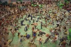 Foto 3 - M&aacute;s de 2.300 visitantes a la exposici&oacute;n de playmobil 'La click batalla de Little Bighorn' en el Oeste americano