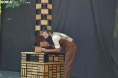 Escenificación de 'Só' en la Alameda de Cervantes.