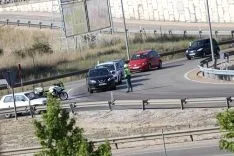 Foto 4 - Cerca de 15 kil&oacute;metros de caravana y uno 500 veh&iacute;culos en la marcha lenta para exigir la finalizaci&oacute;n de la Autov&iacute;a del Duero