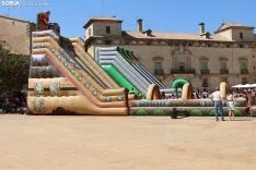 Fiesta pasada por agua en Almazán.