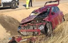 Imagen del estado del vehículo tras el accidente. /SN