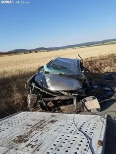 Accidente en la N122.