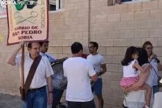 Gigantes y Cabezudos en el barrio de San Pedro.