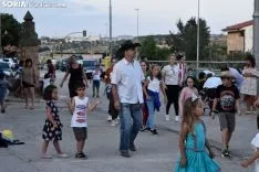 Exhibición y baile country en Golmayo.