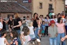 Exhibición y baile country en Golmayo.
