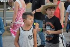 Exhibición y baile country en Golmayo.