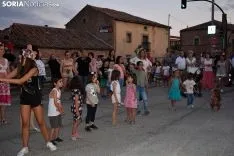 Exhibición y baile country en Golmayo.