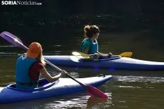Travesía piragüista de Soria a Los Rábanos.