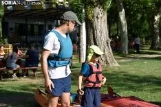 Travesía piragüista de Soria a Los Rábanos.