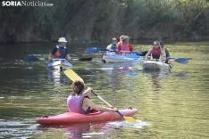 Travesía piragüista de Soria a Los Rábanos.