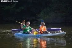 Travesía piragüista de Soria a Los Rábanos.