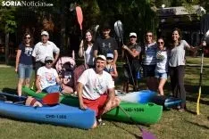 Travesía piragüista de Soria a Los Rábanos.