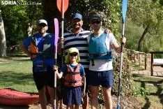 Travesía piragüista de Soria a Los Rábanos.