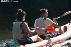 Travesía piragüista de Soria a Los Rábanos.