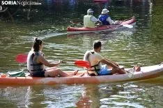Travesía piragüista de Soria a Los Rábanos.
