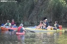 Travesía piragüista de Soria a Los Rábanos.