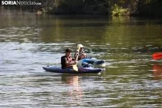 Travesía piragüista de Soria a Los Rábanos.