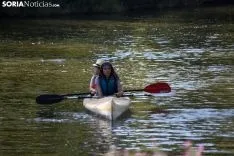 Travesía piragüista de Soria a Los Rábanos.