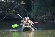 Travesía piragüista de Soria a Los Rábanos.