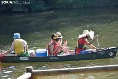 Travesía piragüista de Soria a Los Rábanos.