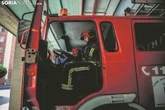 Un día con los Bomberos de Soria. Carmen de Vicente