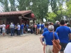 Foto 3 - 150 sorianos, en la comida popular por la Autov&iacute;a del Duero 