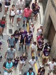 Una imagen del arranque festivo en Ágreda. /SN