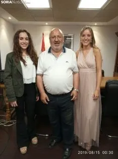 Inicio de la fiesta en Valdeavellano de Tera con la lectura del pregón. SN