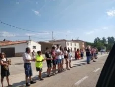 Foto 6 - Cerca de 15 kil&oacute;metros de caravana y uno 500 veh&iacute;culos en la marcha lenta para exigir la finalizaci&oacute;n de la Autov&iacute;a del Duero