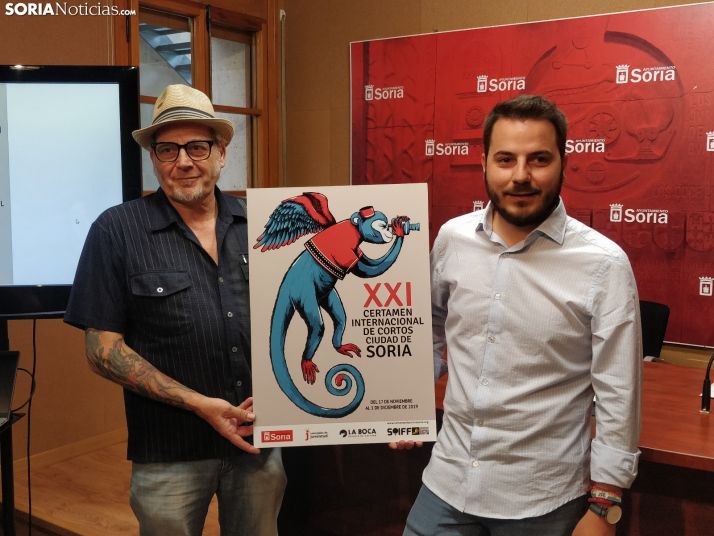 Laura Pastor, autora del cartel del certamen de cortos