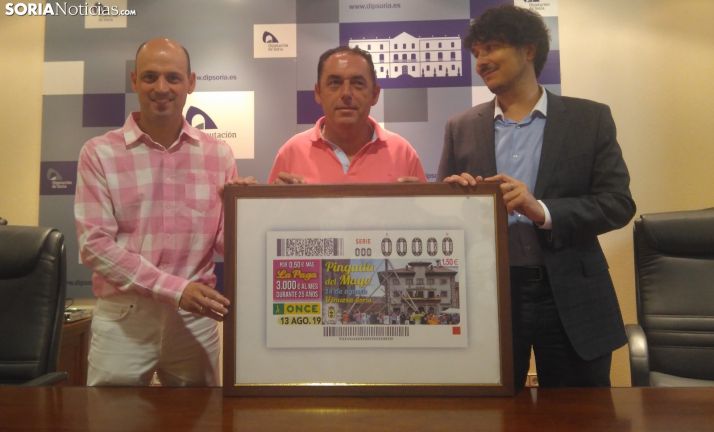 Vinuesa viajará a toda España con el Cupón de la ONCE