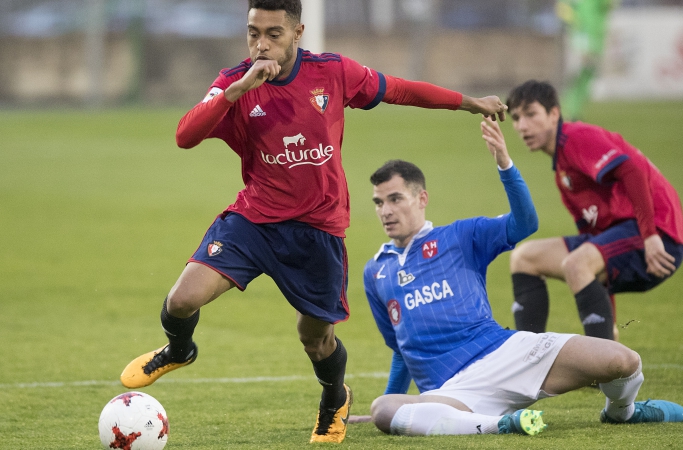 Otegui, a punto de recalar en Los Pajaritos. Club Atlético Osasuna