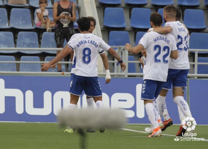 El Tenerife supera al Numancia en el Heliodoro (3-2). LaLiga