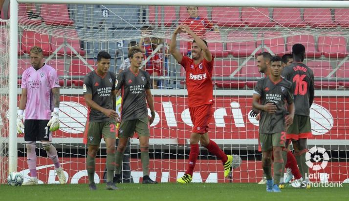 Carlos Gutiérrez estableció la paz definitiva con el 2-0. LaLiga