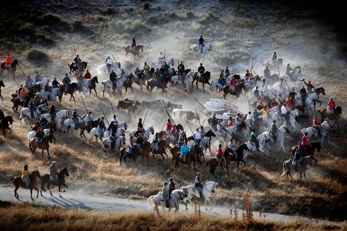 Fallece un hombre corneado en los encierros de Cuellar