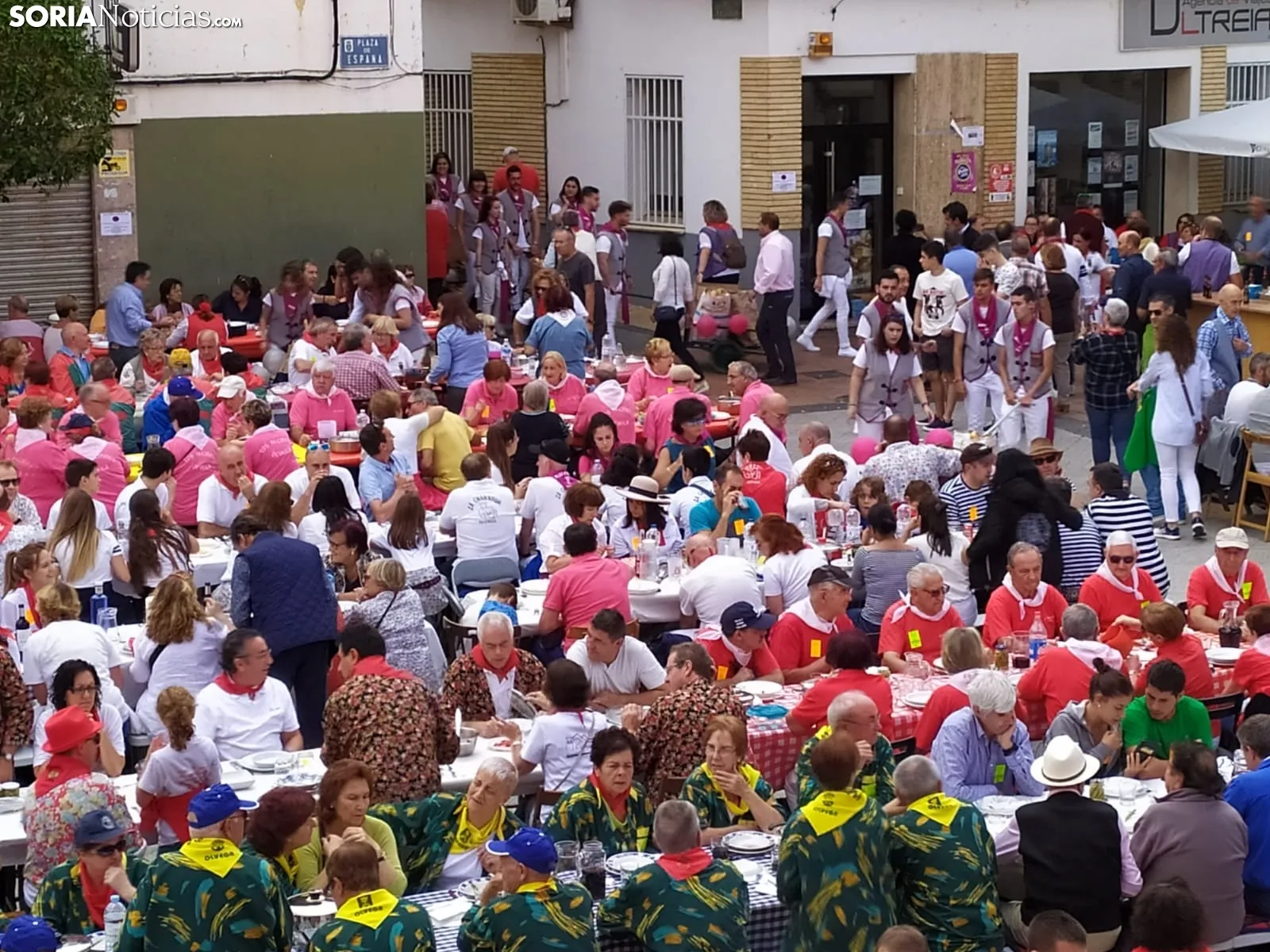 Una imagen del último día de las fiestas olvegueñas. /SN