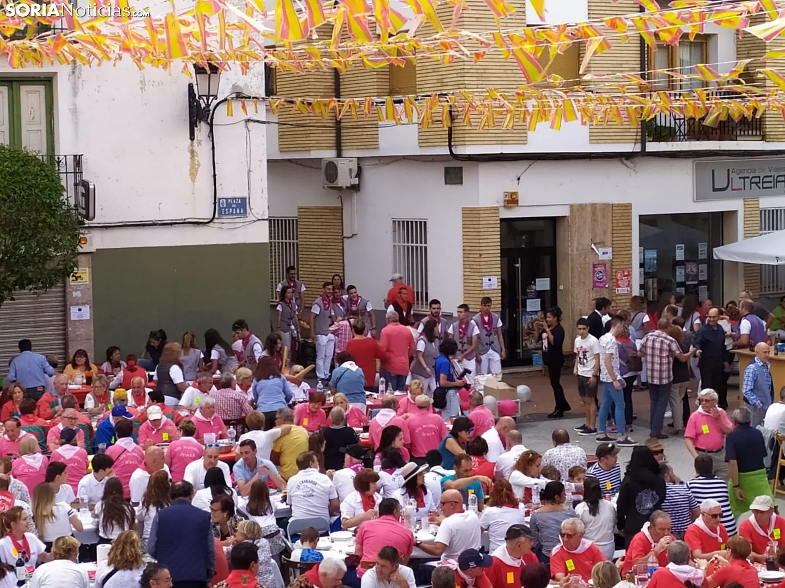 Una imagen del último día de las fiestas olvegueñas. /SN