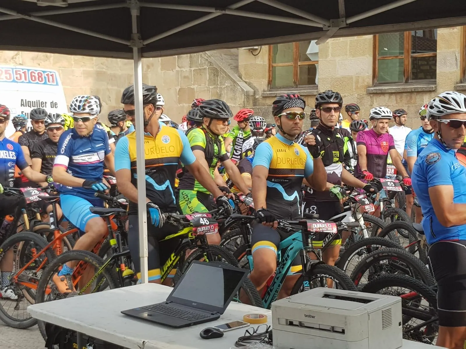 BTT en Dueruelo de la Sierra.